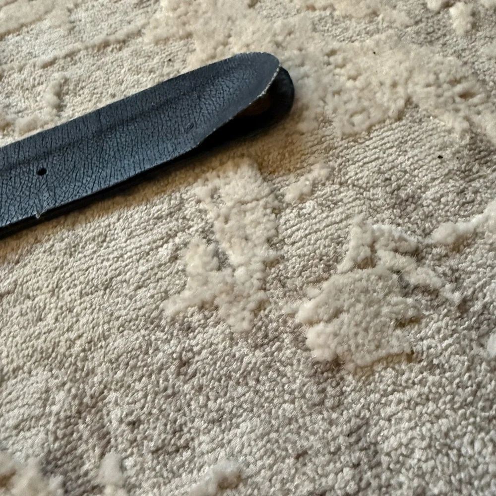 Vintage Stylish Black Belt with Gold Buckle